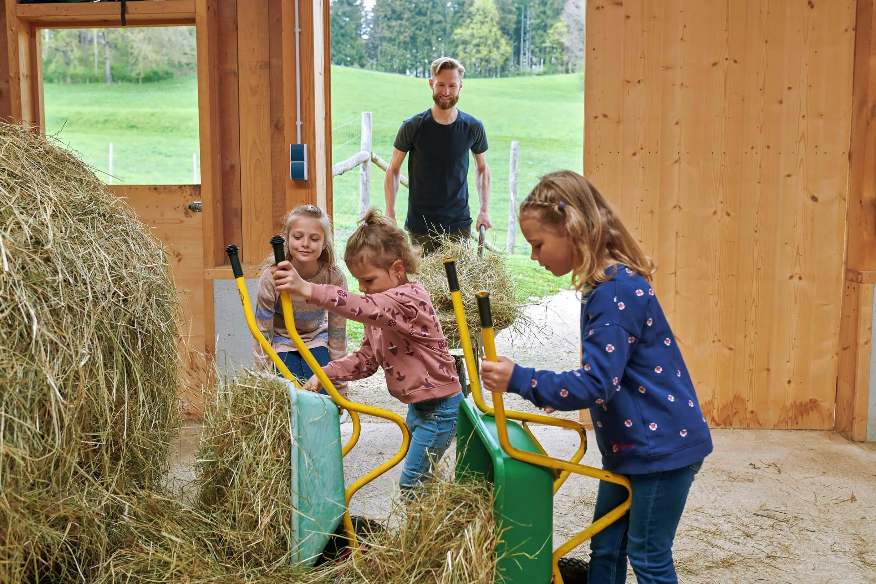 Tiererlebnis Thomas Buchöster Familienurlaub am Daxlberg